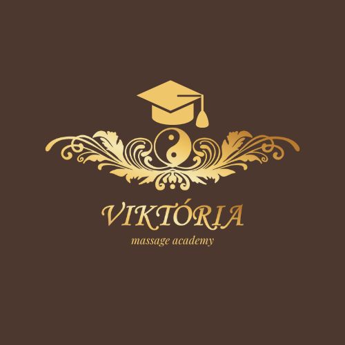 Logo značky Viktoria massage academy